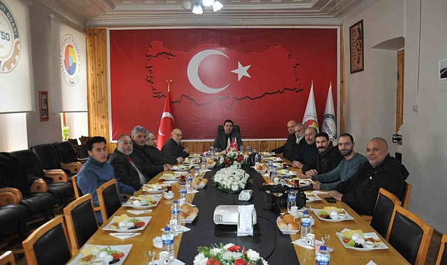 KATSO Başkanı Bozan, basınla buluştu