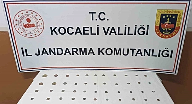 Kocaeli’de 59 sikke ele geçirildi