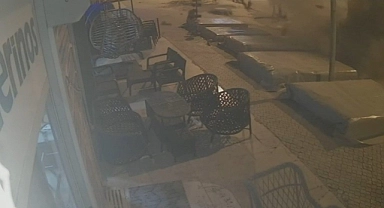 Kozan’da 2 kişinin yaralandığı kaza güvenlik kamerasında