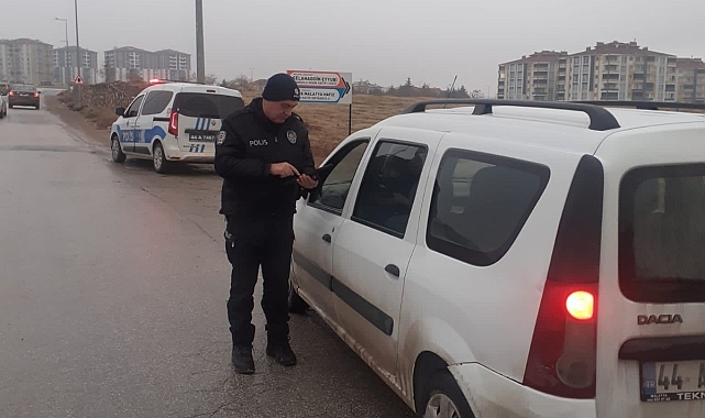Malatya'da 102 ekipten oluşan 322 personelin katılımı asayiş uygulaması