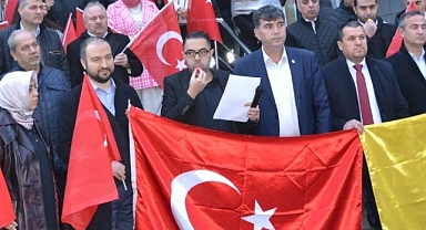 Manisa’da PTT çalışanlarından düdüklü protesto