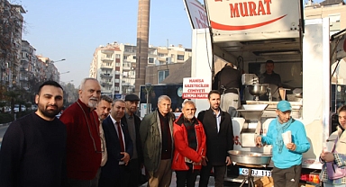 Manisa Gazeteciler Cemiyetinden lokma hayrı
