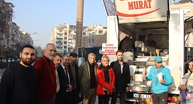 Manisa Gazeteciler Cemiyetinden lokma hayrı