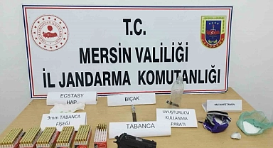 Mersin’de uyuşturucu operasyonu: 5 tutuklu