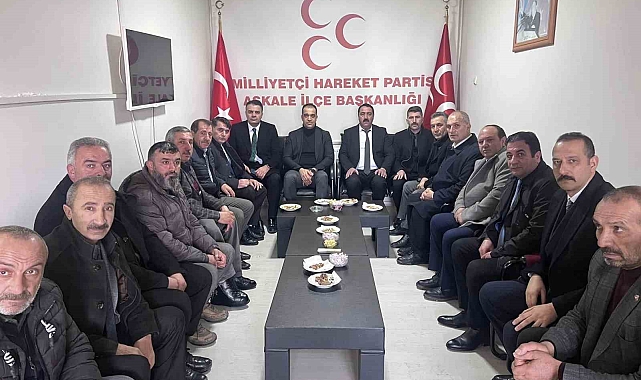 MHP heyeti Aşkale'ye çıkarma yaptı