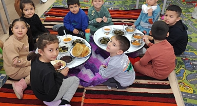 Minik öğrenciler kültürlerini uygulamalı öğrendi