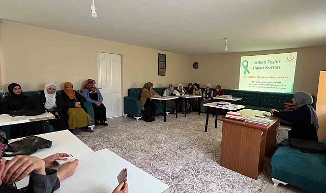 Muş Bulanık'ta "Serviks Kanseri Farkındalık Ayı" etkinliği