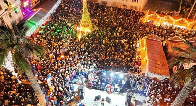 Mütareke meydanında yeni yıl çoşkusu