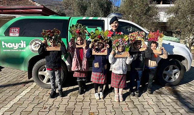 Nazilli’de öğrencilere doğa sevgisi anlatıldı