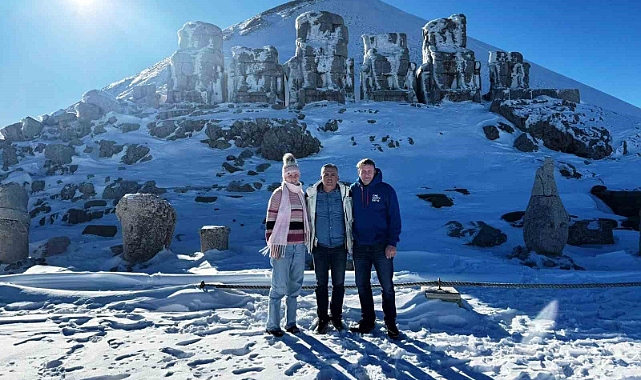 Nemrut, kış turizmi ile yabancı turistlerin ilgisini çekiyor
