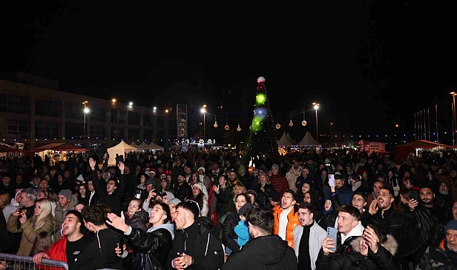 Nilüferliler 2025’i coşkuyla karşıladı
