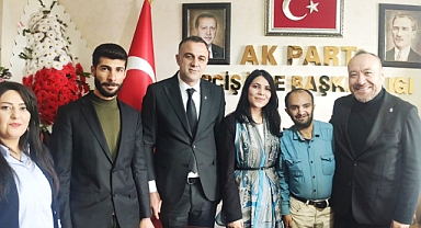 Nuh Dağdelen’den AK Parti Erciş İlçe Başkanlığı’na ziyaret