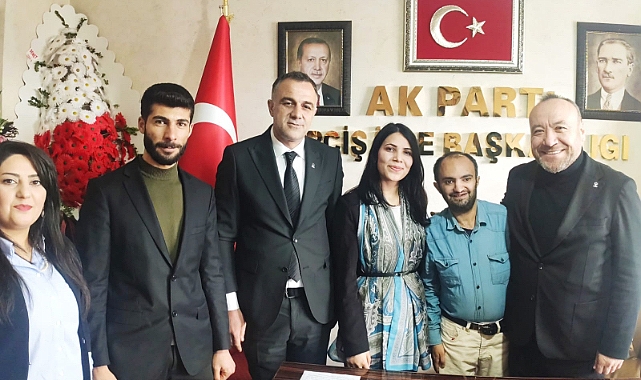 Nuh Dağdelen’den AK Parti Erciş İlçe Başkanlığı’na ziyaret