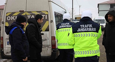Öğrenci servisleri denetimi yapıldı
