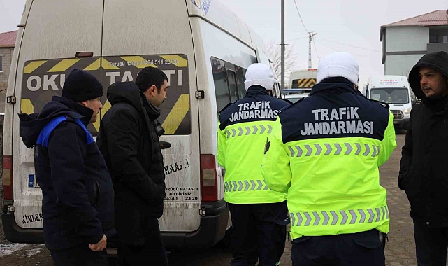 Öğrenci servisleri denetimi yapıldı