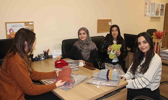 Öğrencilerden "Isıtan Eller" projesi