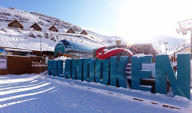 Palandöken kar kalınlığında zirvede