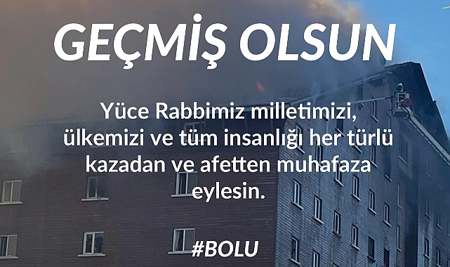 Patnos İlçe Müftülüğünden Kartalkaya Otel Yangınına Taziye Mesajı
