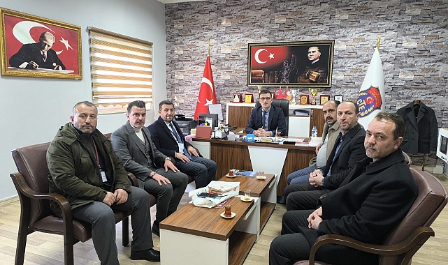 Patnos İlçe Müftüsü Abdulvahit KAMALİ'den Cezaevi Müdürüne Hayırlı Olsun Ziyareti