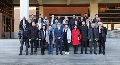 Rektör Prof. Dr. Uslu basın mensuplarıyla buluştu