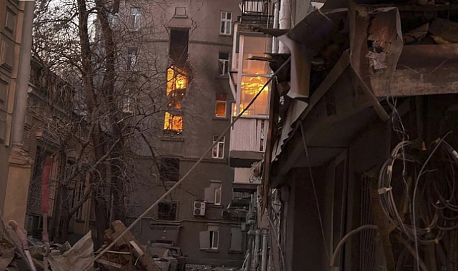 Rusya’dan Kiev’e İHA saldırısı: 1 ölü, 6 yaralı