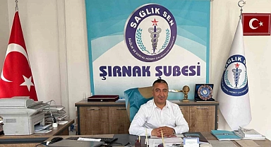 Sağlık-Sen Şırnak Şube Başkanı Anmal’dan hasta nakli sırasında tepki gören sağlıkçılara destek