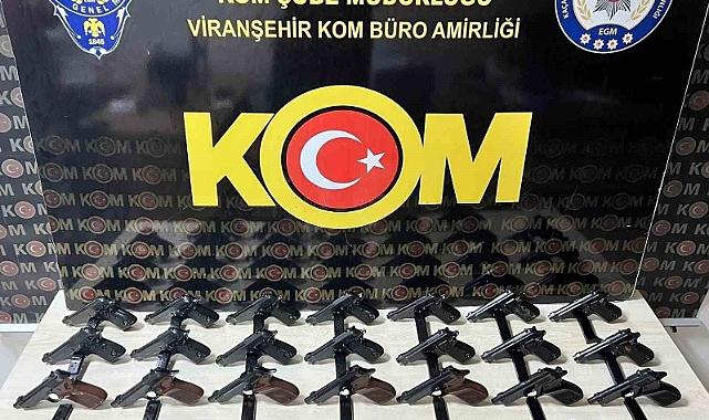 Şanlıurfa’da silah kaçaklığında 4 tutuklama
