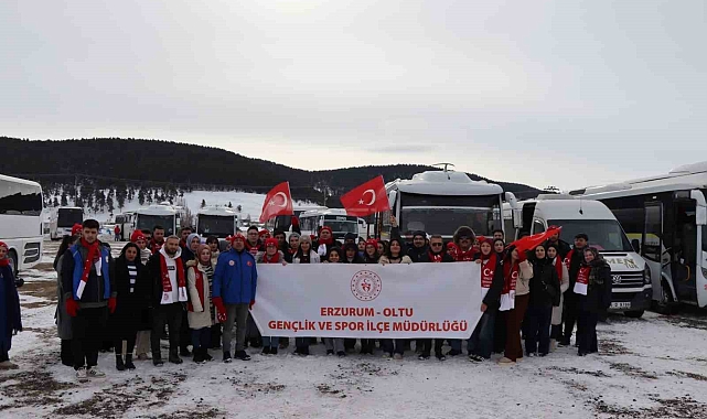 Sarıkamış Harekatı'nın 110. yılında gençlik şühedanın izinde