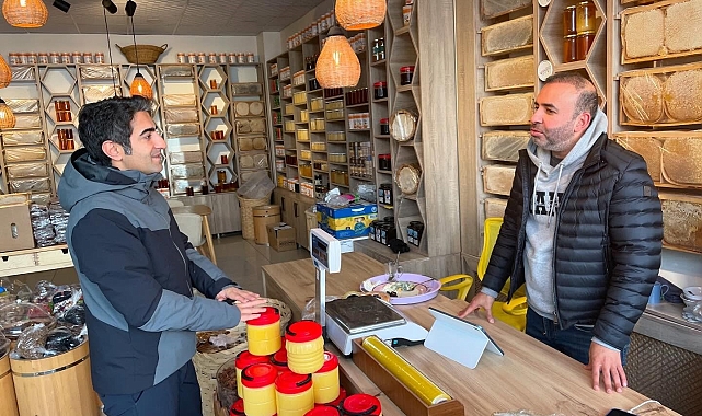 Sarıkamış Kaymakamı Enis Aslantatar esnafla buluştu