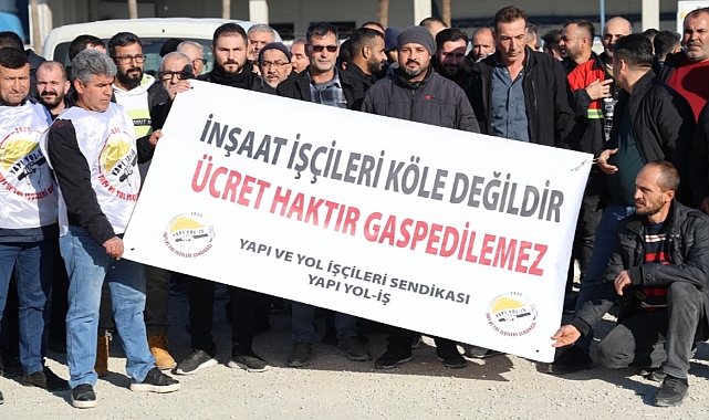 SASA’da maaş ve tazminat eylemi