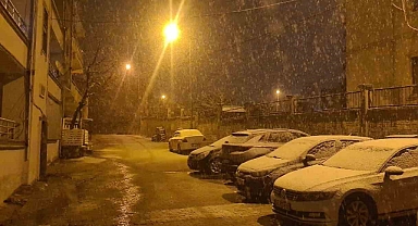 Siirt’te kar yağışı başladı