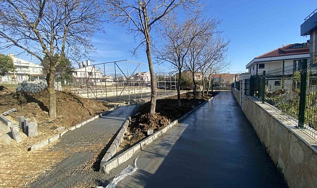 Silivri’de park yenileme çalışmaları başladı