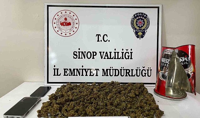 Sinop’ta uyuşturucu operasyonu: 1 tutuklama