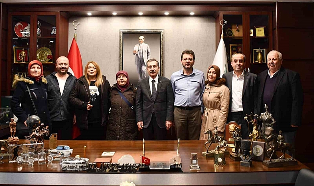 Sırma ailesinden Başkan Ataç’a teşekkür ziyareti