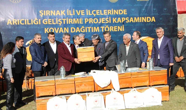 Şırnak’ta yılda 710 ton bal üretilecek