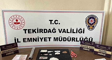 Tekirdağ’da uyuşturucu operasyonlarında 9 kişi tutuklandı