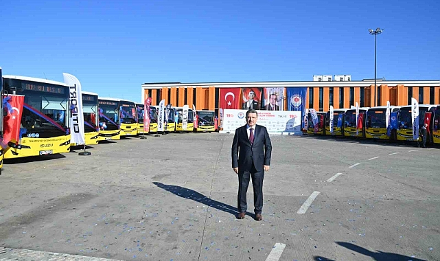 Trabzon’a 19 yeni otobüs