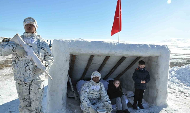 TSK Karst'ta düzenlediği Kış Tatbikatı 2025 nefesleri kesti