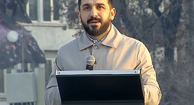 TÜGVA Başkanı Beşinci: "Galata Köprüsü’nden haykırıyoruz, sinmiyoruz, korkmuyoruz; Filistin’i asla unutmuyoruz"