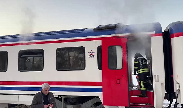 Turistik Doğu Ekspresi'nde yangın