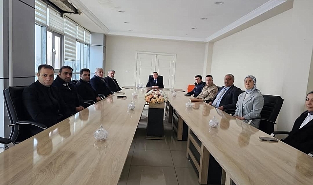 Tutak'ta Uyuşturucu ve bağımlılık ile mücadele toplantısı düzenledi