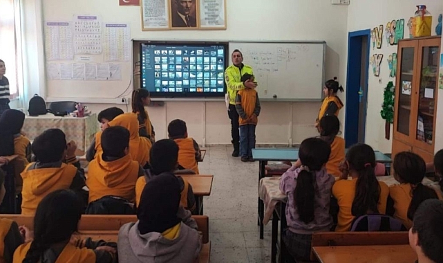Tuzluca İlçe Emniyet Müdürlüğü'nden trafik güvenliği eğitimi