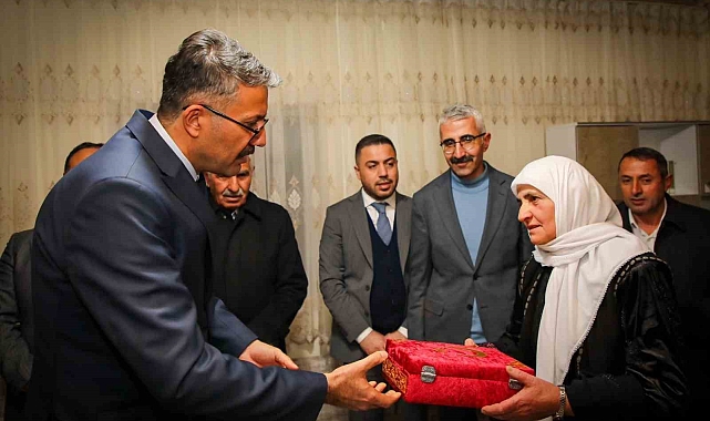 Vali Ali Çelik, şehit ve gazi ailelerini ziyaret etti