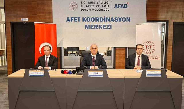 Vali Avni Çakır başkanlığında Muş'ta 2025 yılı 1. Dönem İl Koordinasyon Kurulu Toplantısı gerçekleştirildi