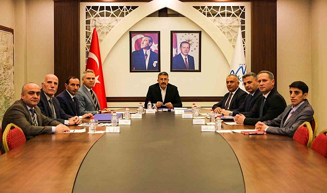 Vali Çelik başkanlığında Hakkari'de OSB toplantısı yapıldı