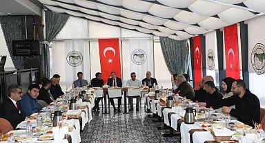 Vali Ziya Polat, basınla bir araya geldi