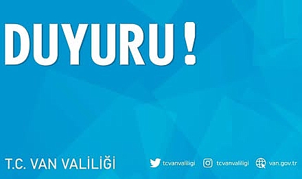 Van Valiliğinden Sözlü Sınav Duyurusu!