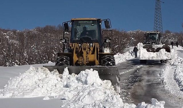 Varto'da 11 köy yolu ulaşıma kapandı