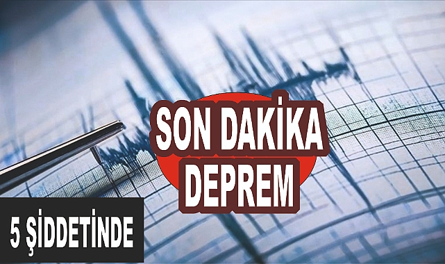 5.0 Büyüklüğünde Deprem