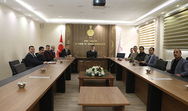 Ağrı’da İl Mera Komisyonu Toplantısı Gerçekleştirildi